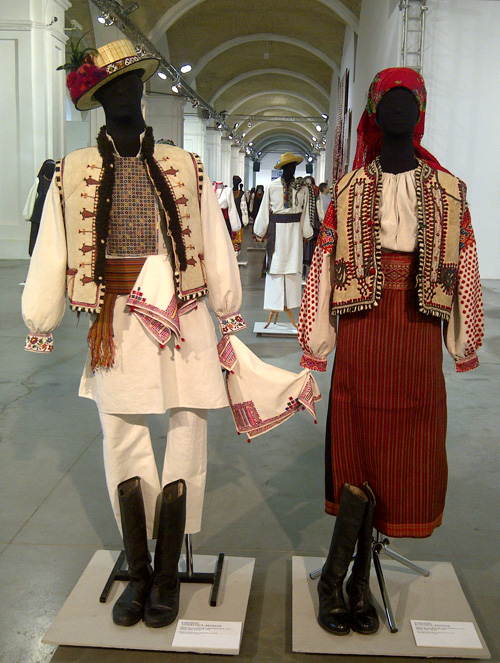 Traditional Ukrainian festive clothing from western Ukraine 19-20th century