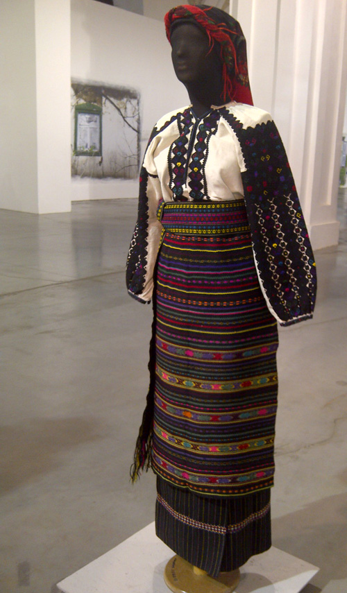 Traditional Ukrainian women's attire from western Ukraine 19th - early 20th century
