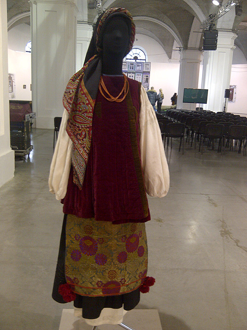 Ukrainian traditional female costume 19th - early 20th century