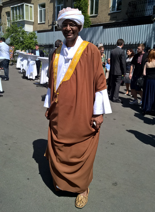Traditional male attire of Sudan