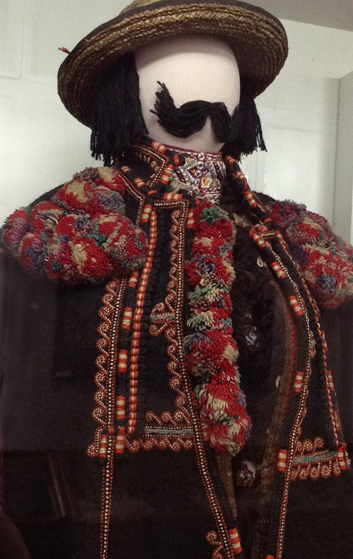 Traditional men's costume from Putyliv district Chernivtsi region of Ukraine late 19th century – early 20th century