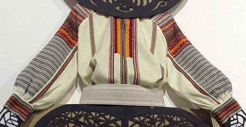 Ukrainian traditional embroidered shirt