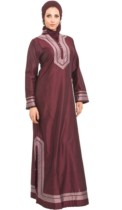 Folk dress of Morocco. Silks, gems, and gold for women, simple elegance