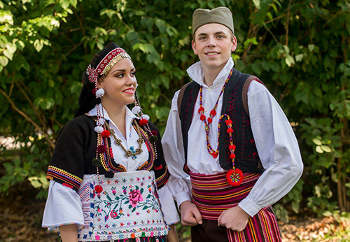 Serbian traditional embroidery