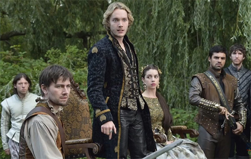Movie costumes of historical series Reign