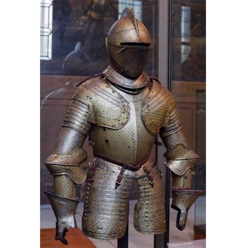 Warrior armor from 1555 to 1560
