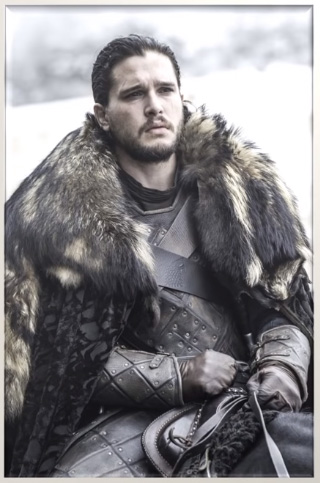 Movie costumes of Jon Snow from Game of Thrones