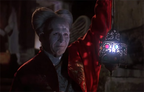 Stage costumes in Bram Stoker's Dracula movie