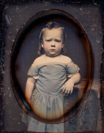 Old photos of children from mid-19th century