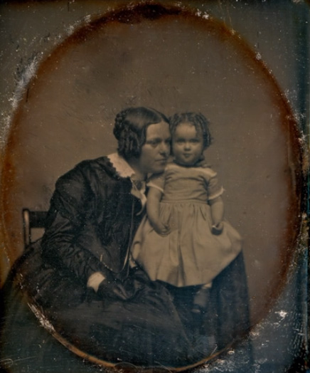 Old photos of children from mid-19th century