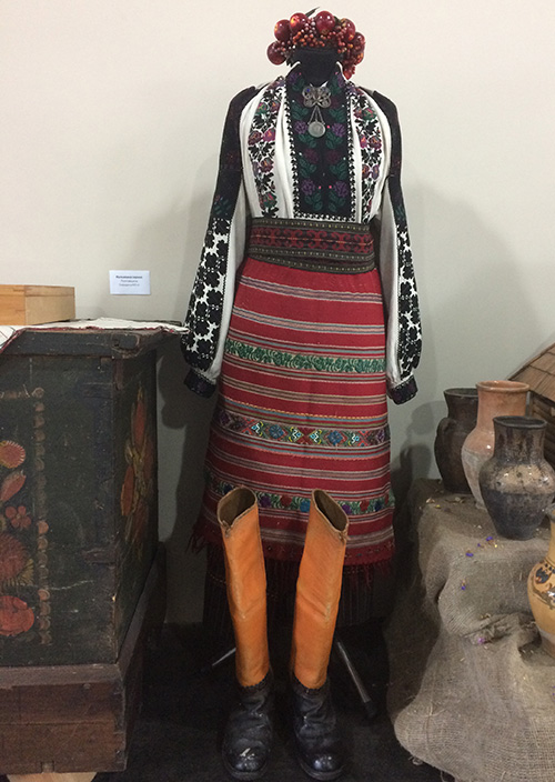 traditional outfit from western Ukraine