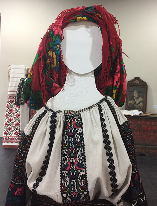 folk costume from western Ukraine