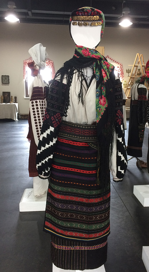 lovely folk costume from western Ukraine