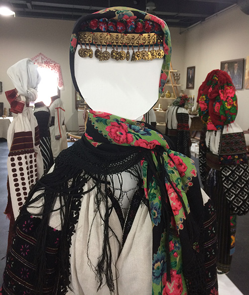 lovely folk costume from western Ukraine