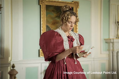 Women’s stage costumes in Gentleman Jack