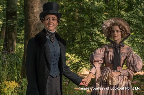 Women’s stage costumes in Gentleman Jack