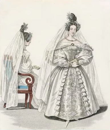 La Mode 1834 fashion plate
