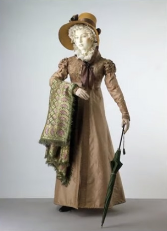 English silk pelisse from about 1820