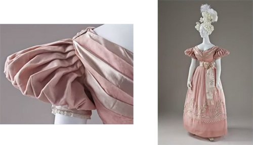 1830 English woman's dress