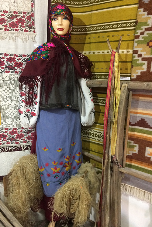 Authentic Ukrainian folk women’s attire
