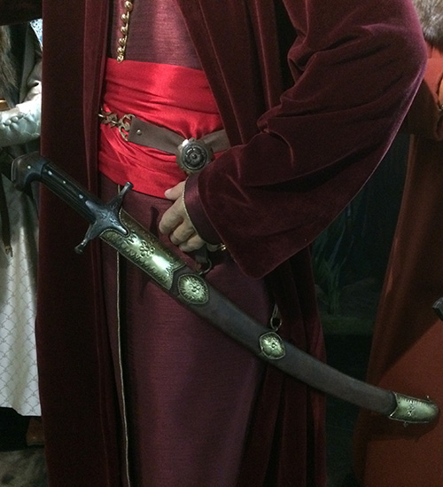 Modern replica of Ukrainian Cossack costume
