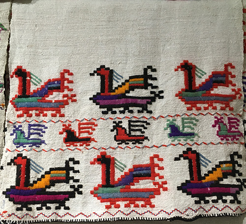 Ukrainian embroidered ceremonial towels