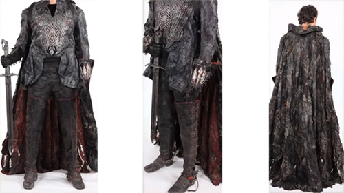 Stage costumes in Sleepy Hollow movie