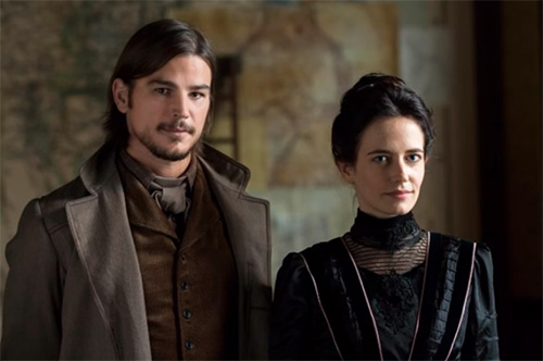 Movie costumes of Vanessa Ives from Penny Dreadful series