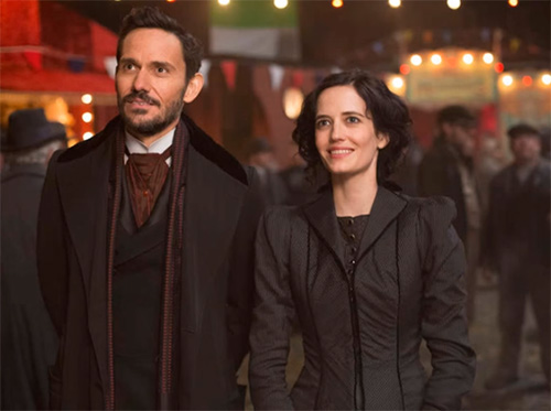 Movie costumes of Vanessa Ives from Penny Dreadful series