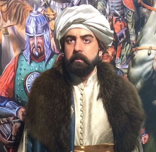 Replica of costume of Mehmed IV Giray Sufi khan of Crimea