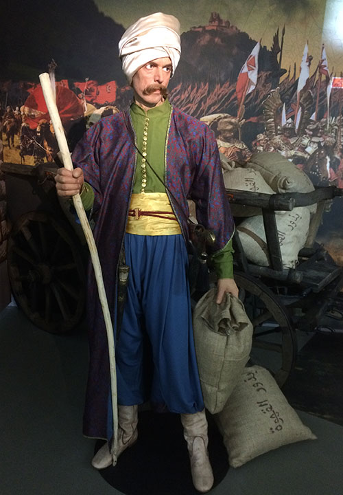 Ukrainian Cossack dressed in Ottoman clothing