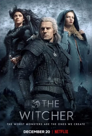 Show costumes in The Witcher fantasy drama series