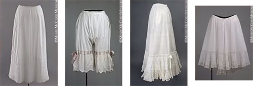 Underpinnings from about 1900