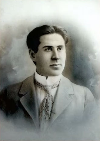man's hairstyle from 1900, photo from Antigonish Heritage Museum