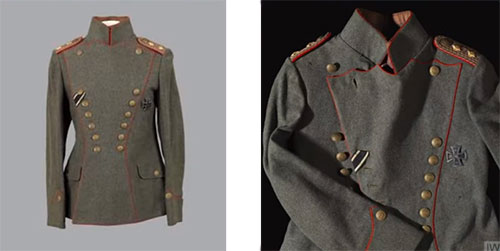 Tunic from 1910 Ulanka from the Imperial War Museum in London