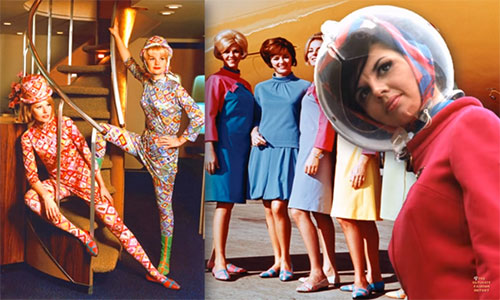 Cabin crew fashion throughout time