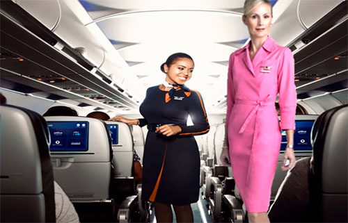 Cabin crew fashion throughout time