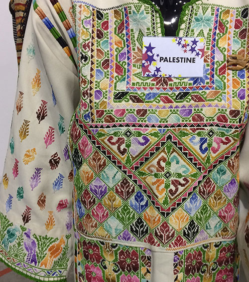 Palestinian traditional embroidery tatreez