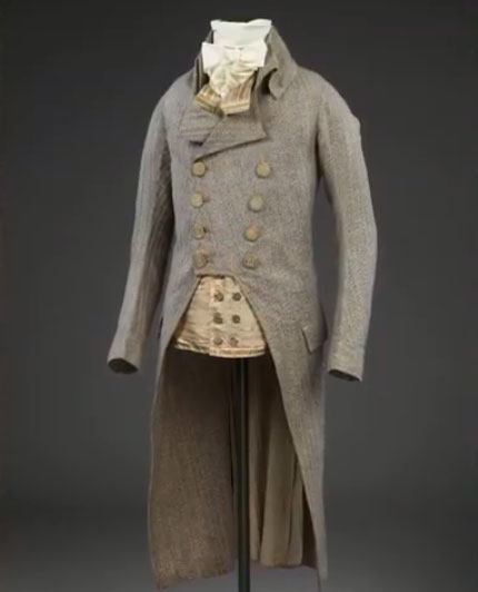 Late-18th-century tailcoat