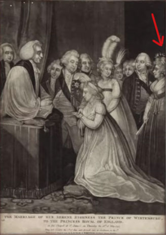 The Princess Royal of England Wedding 1797