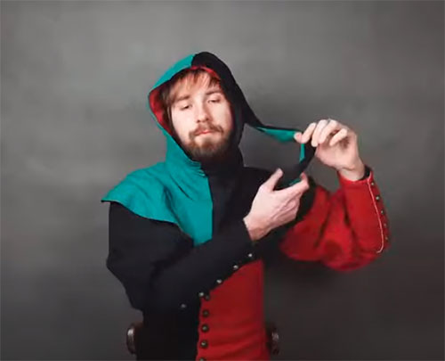 Medieval chaperon or hood