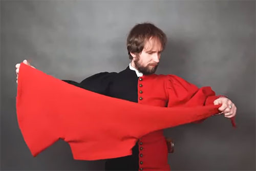 Medieval chaperon or hood