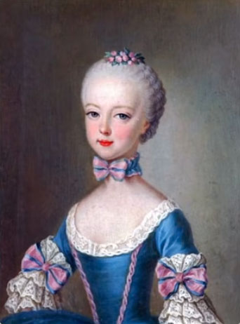 Portrait of Archduchess Maria Antonia of Austria circa 1762 by Jean-Etienne Liotard