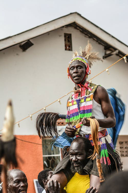 Tribal clothing and tattoos around the world