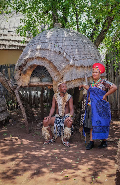 Tribal clothing and tattoos around the world