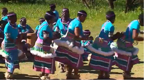 Traditional clothing of Venda people in South Africa