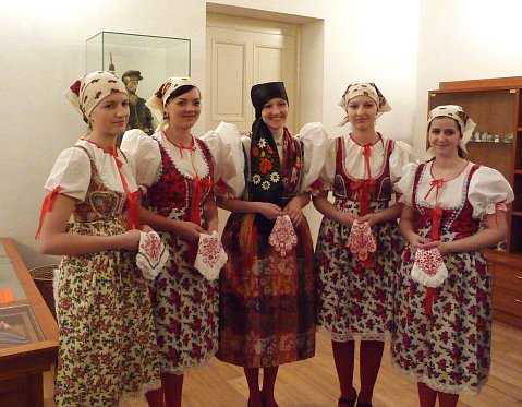 Czechian folk dress from Chodsko region