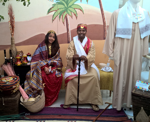 Traditional wedding outfits of Sudan
