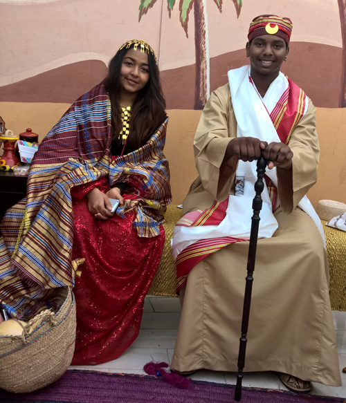 Traditional wedding clothing of Sudan
