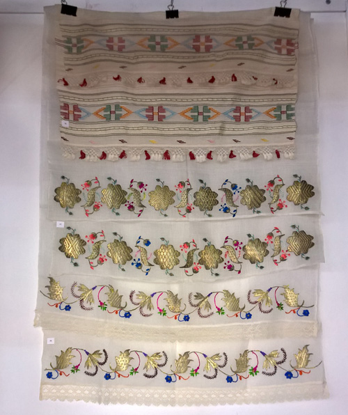 Vintage embroidered towel of Crimean Tatars